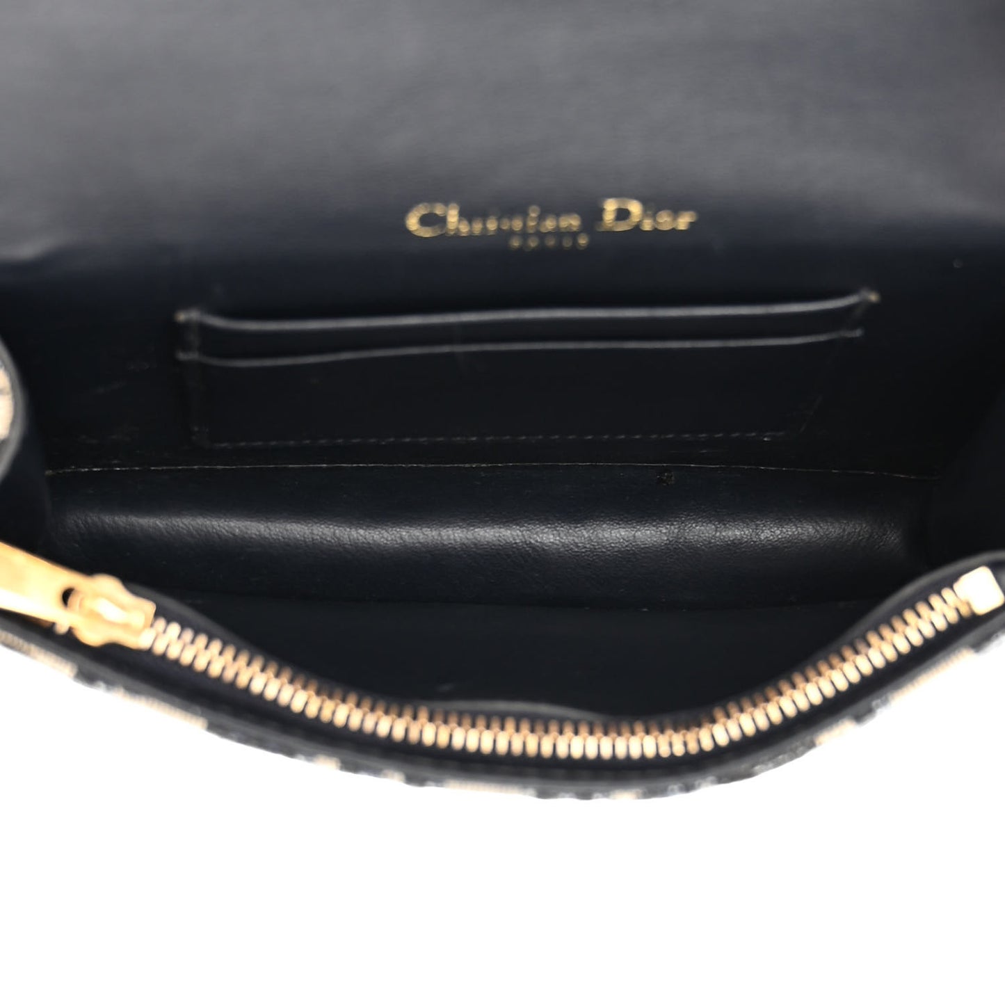 Oblique Saddle Belt Bag Blue