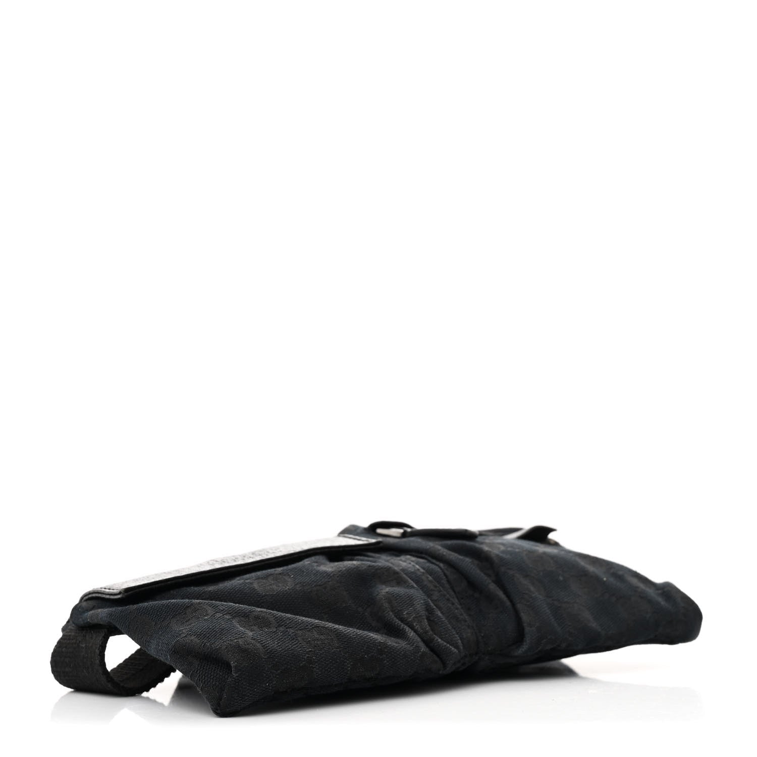 Gucci GG Monogram Double Pocket Belt Bag Black 3 of 10