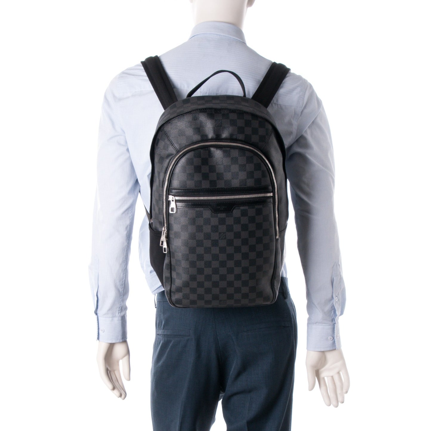 Damier Graphite Michael Backpack