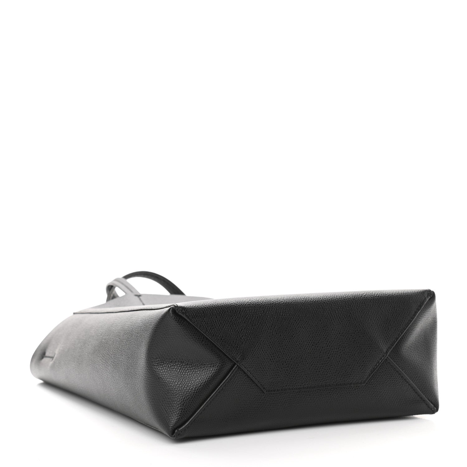 Celine Grained Calfskin Small Vertical Cabas Black 4 of 11