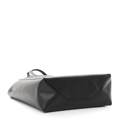 Celine Grained Calfskin Small Vertical Cabas Black 4 of 11
