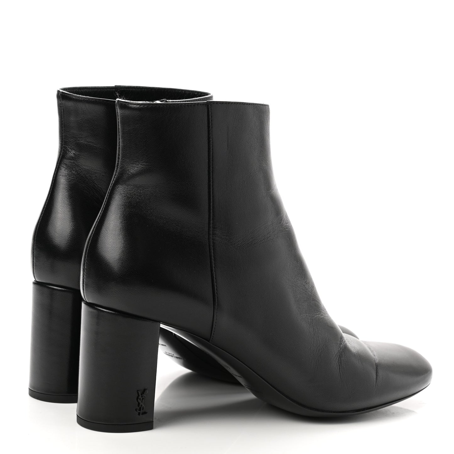 Nappa Vendome Loulou Ankle Zip Boot 40.5 Black
