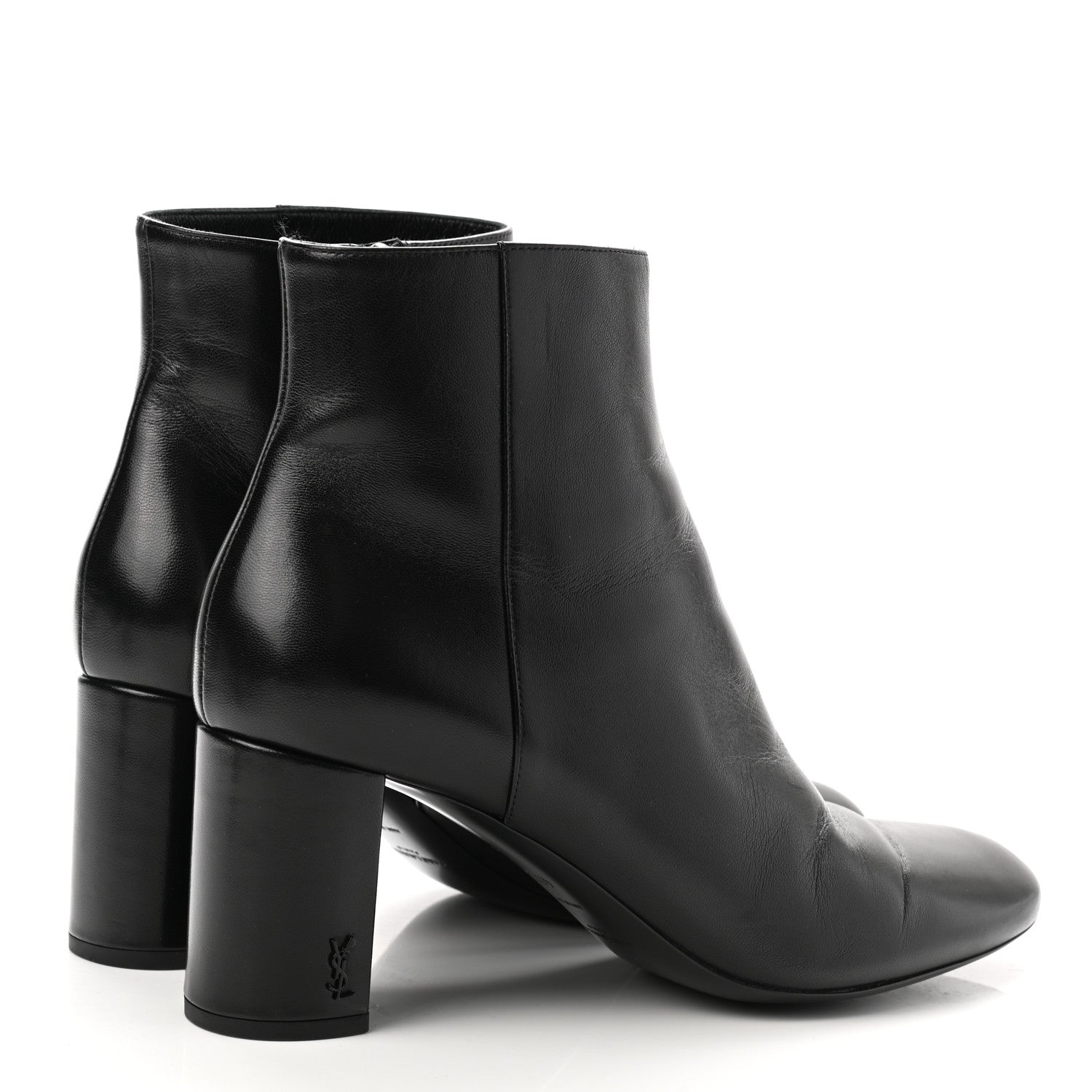 Saint Laurent Nappa Vendome Loulou Ankle Zip Boot 40.5 Black 4 of 13
