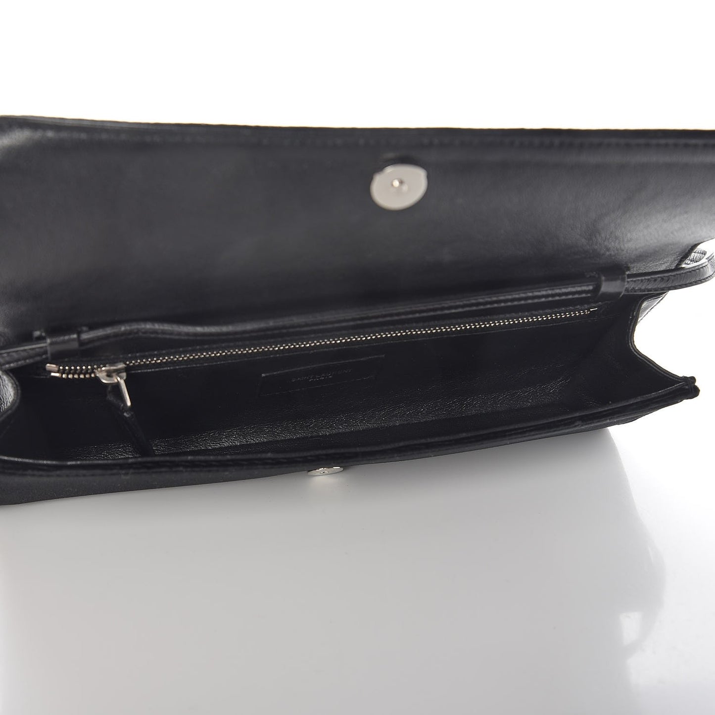 Velvet Crystal Fetiche Clutch Nero Black