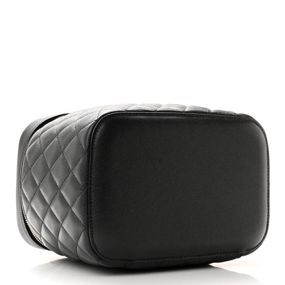 Chanel Caviar Quilted Large Vanity Pouch Black 4 of 9