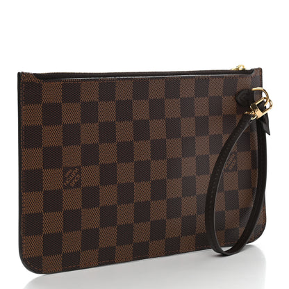 Louis Vuitton Damier Ebene Neverfull MM GM Pochette 3 of 7