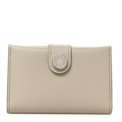 Hermes Evercolor RMS Card Holder Beton 1 of 6