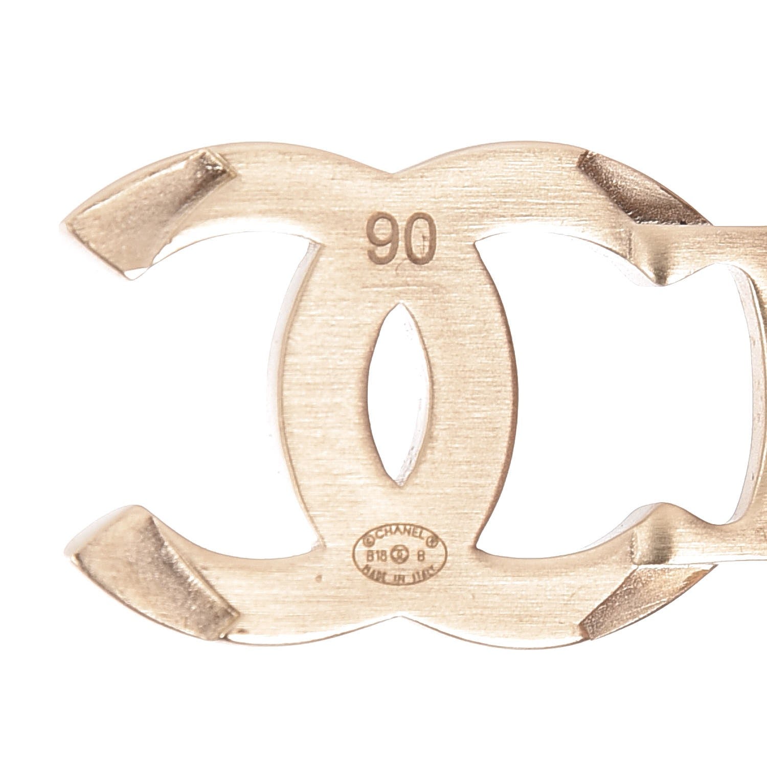 Chanel Lambskin CC Belt 90 Black 6 of 6