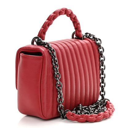 Tom Ford Calfskin Quilted Small Natalia Shoulder Bag Fire 3 of 10