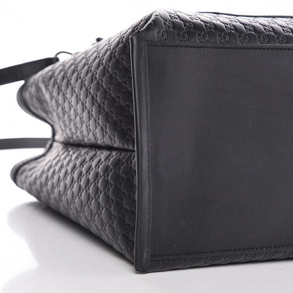 Gucci Soft Microguccissima Medium Tote Black 11 of 12