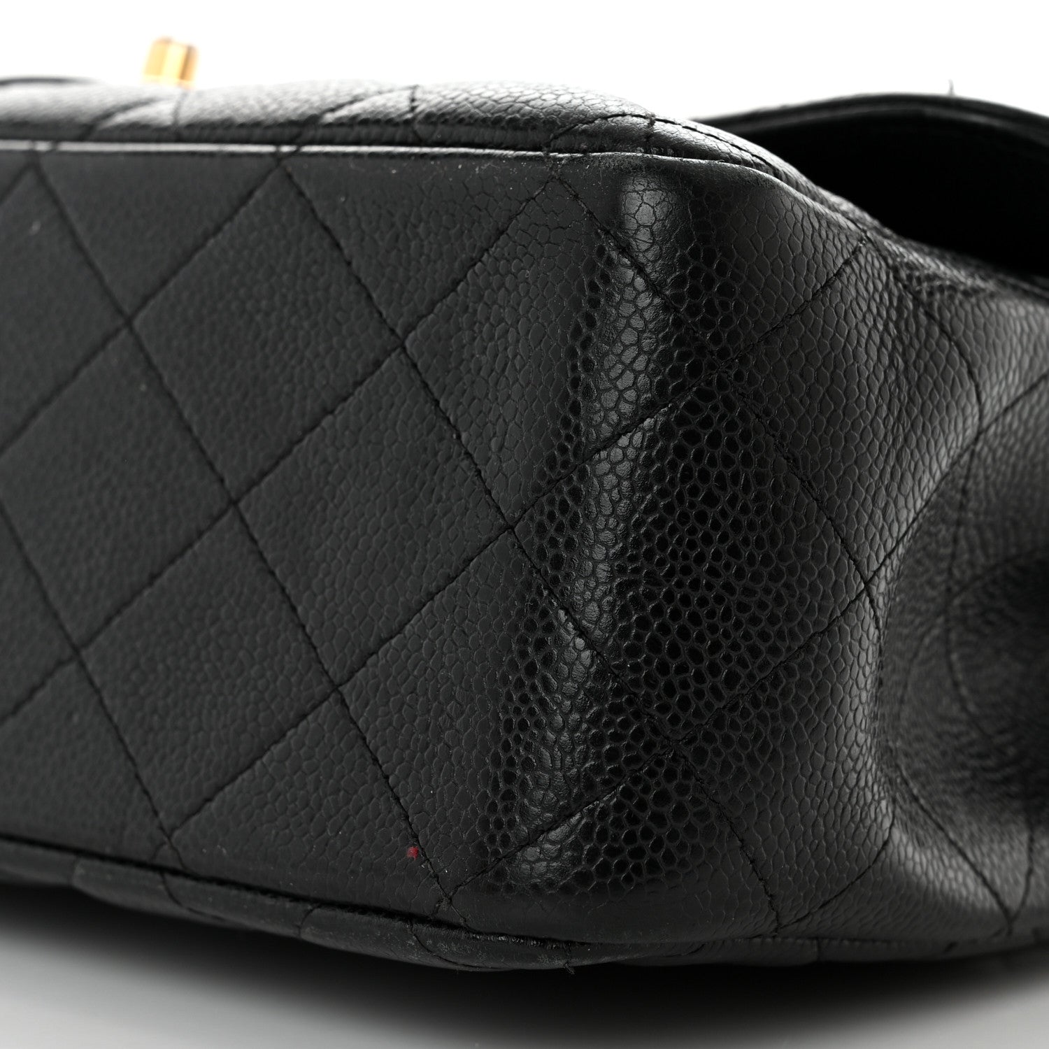 Chanel Caviar Quilted Jumbo Double Flap Black 9 of 11