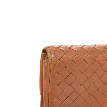 Bottega Veneta Nappa Intrecciato Continental Flap Wallet Topaz 10 of 16