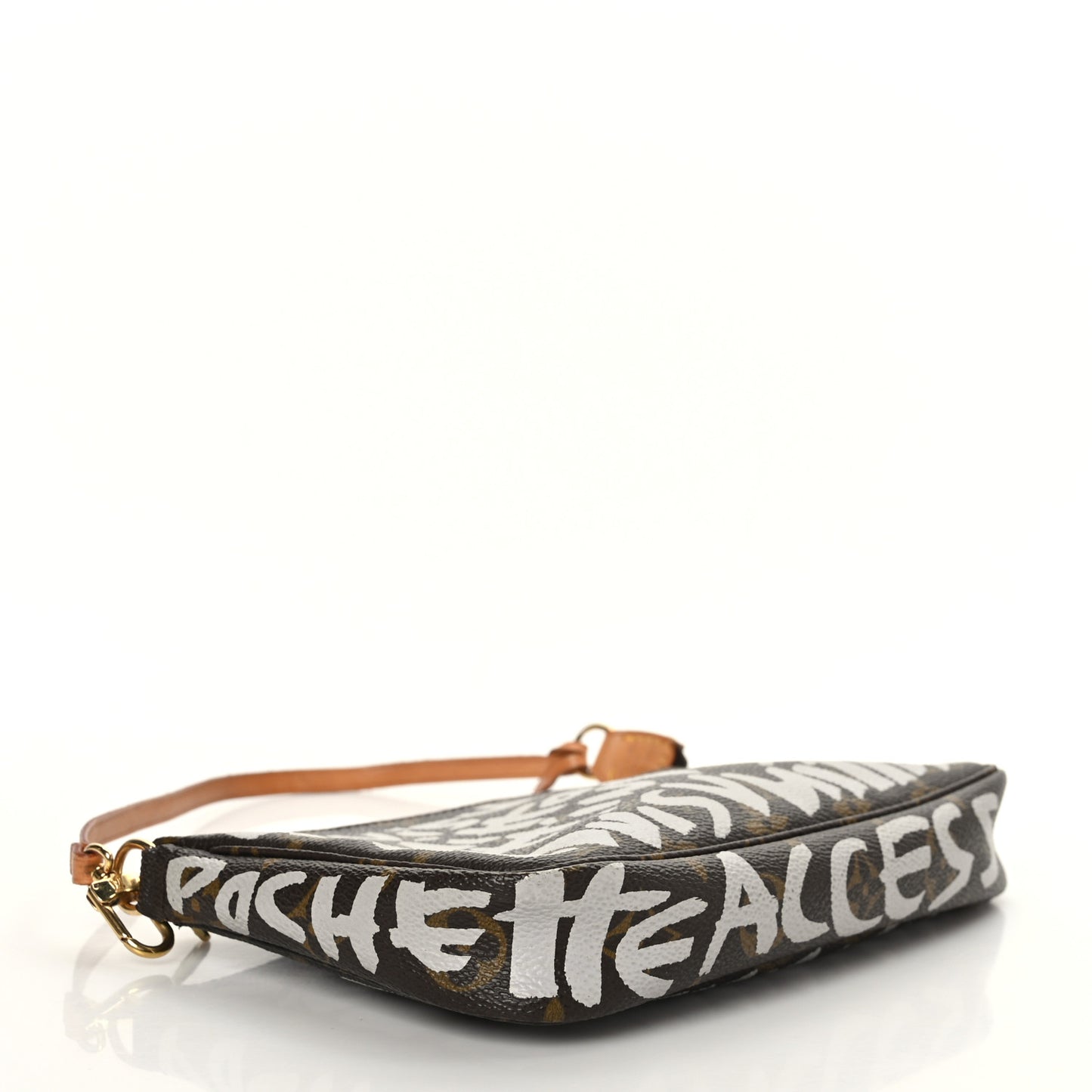 Monogram Graffiti Pochette Accessories Silver