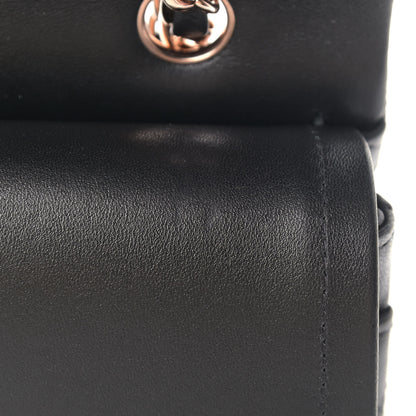 Chanel Lambskin Quilted Small Double Flap Black 15 of 17