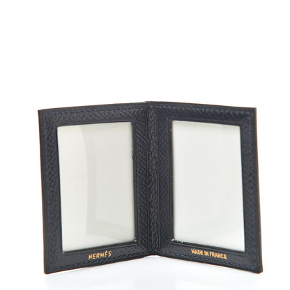Hermes Epsom Photo Album Bleu Indigo 5 of 7