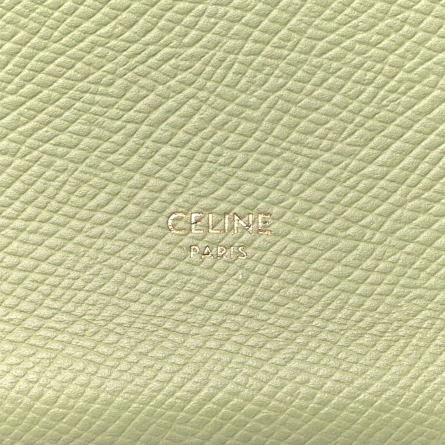 Celine Grained Calfskin Medium Multifunction Strap Wallet Sage Lilas 6 of 8