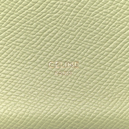 Celine Grained Calfskin Medium Multifunction Strap Wallet Sage Lilas 6 of 8