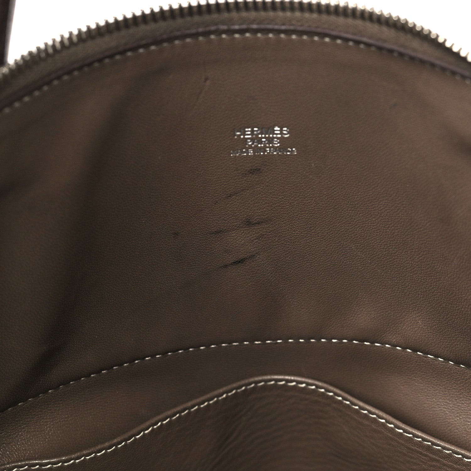 Hermes Taurillon Clemence Bolide 35 Etoupe 12 of 15