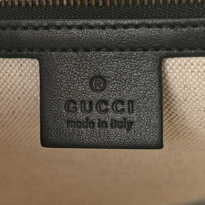 Gucci X BALENCIAGA Calfskin Matelasse Logo Print Small GG Marmont Shoulder Bag Black 6 of 11