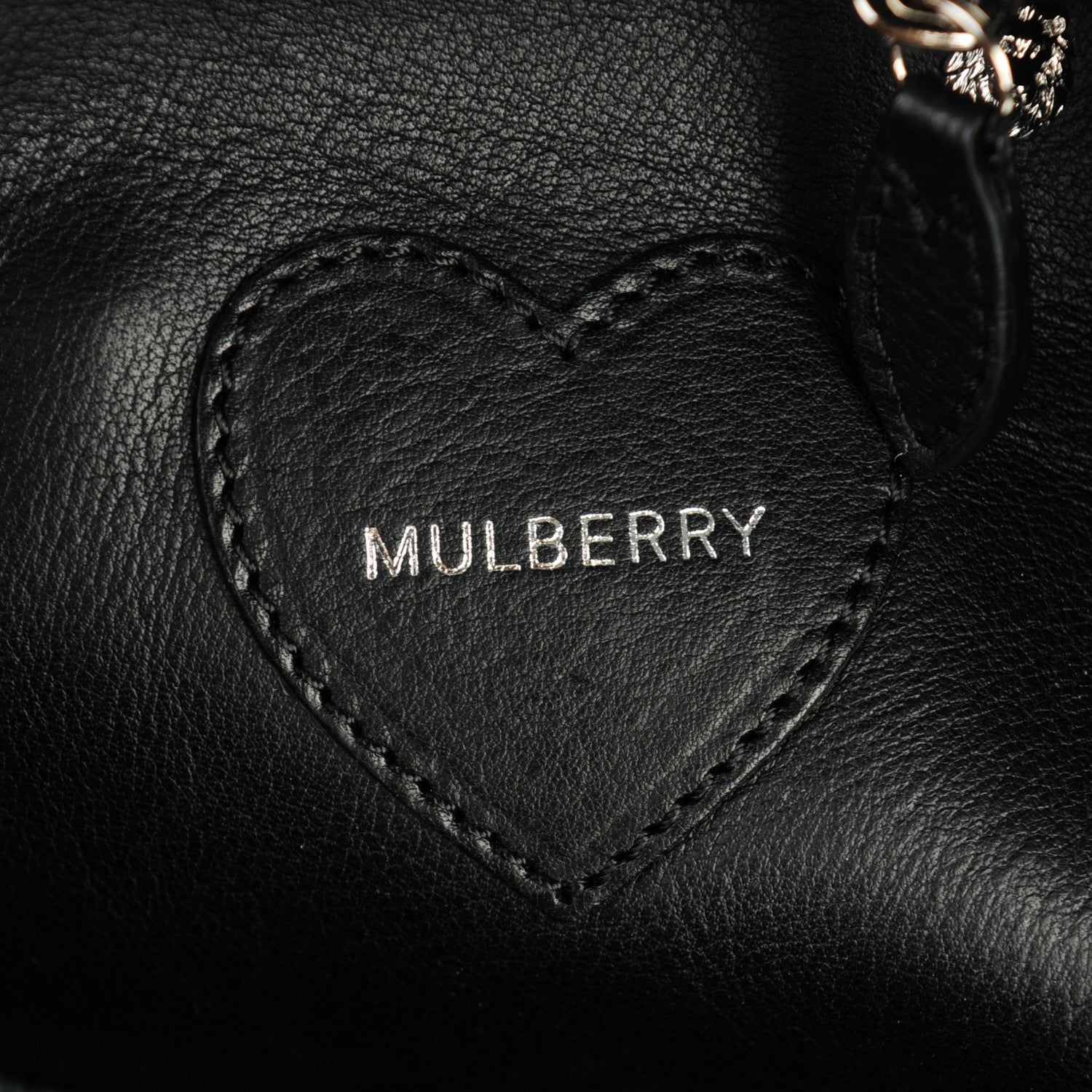 Mulberry Natural Leather Cara Delevingne Convertible Satchel Black 8 of 8