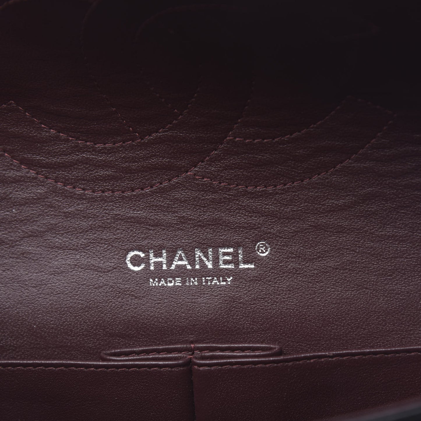 Lambskin Quilted Jumbo Double Flap Black