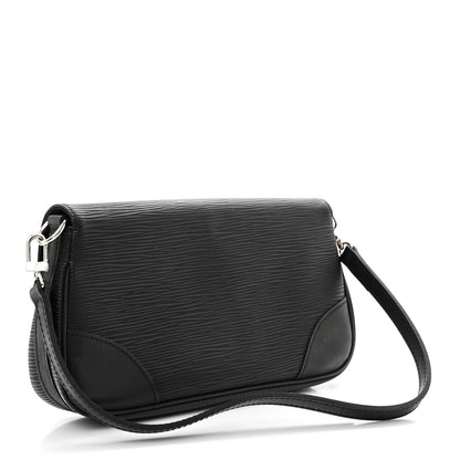 Louis Vuitton Epi Segur Pochette Black 5 of 12