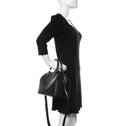 Louis Vuitton Epi Speedy Bandouliere 25 Black 3 of 10