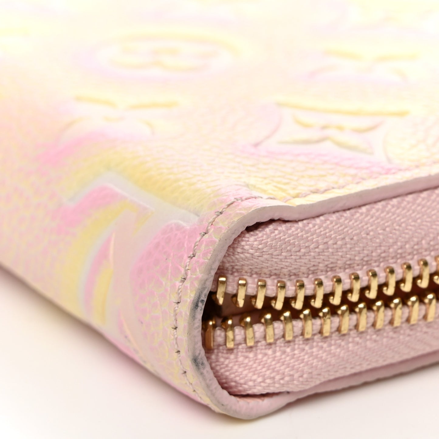 Empreinte Monogram Summer Stardust Zippy Wallet Pink