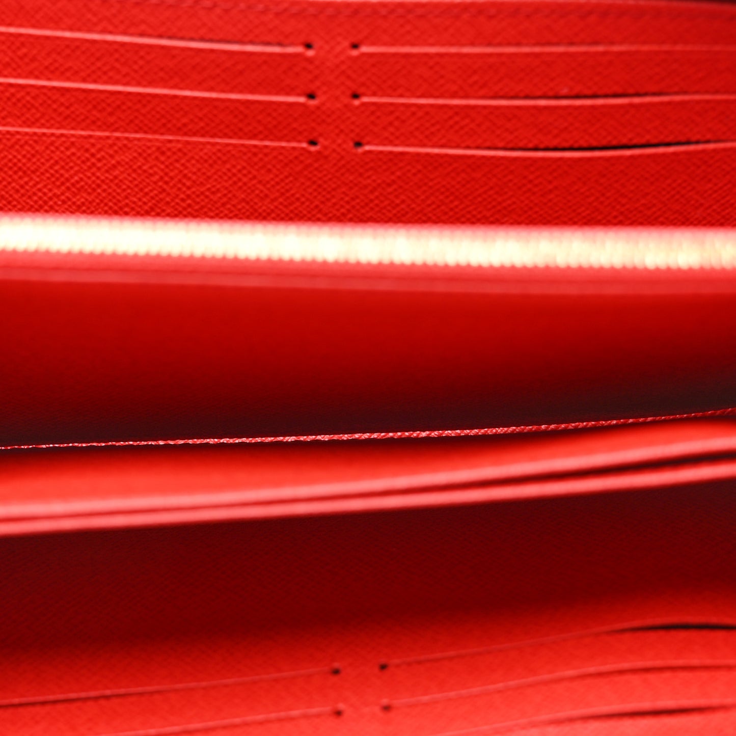 Monogram Zippy Wallet Coquelicot