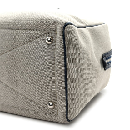 Hermes Toile Taurillon Clemence Victoria II 43 Bleu de Prusse 10 of 10