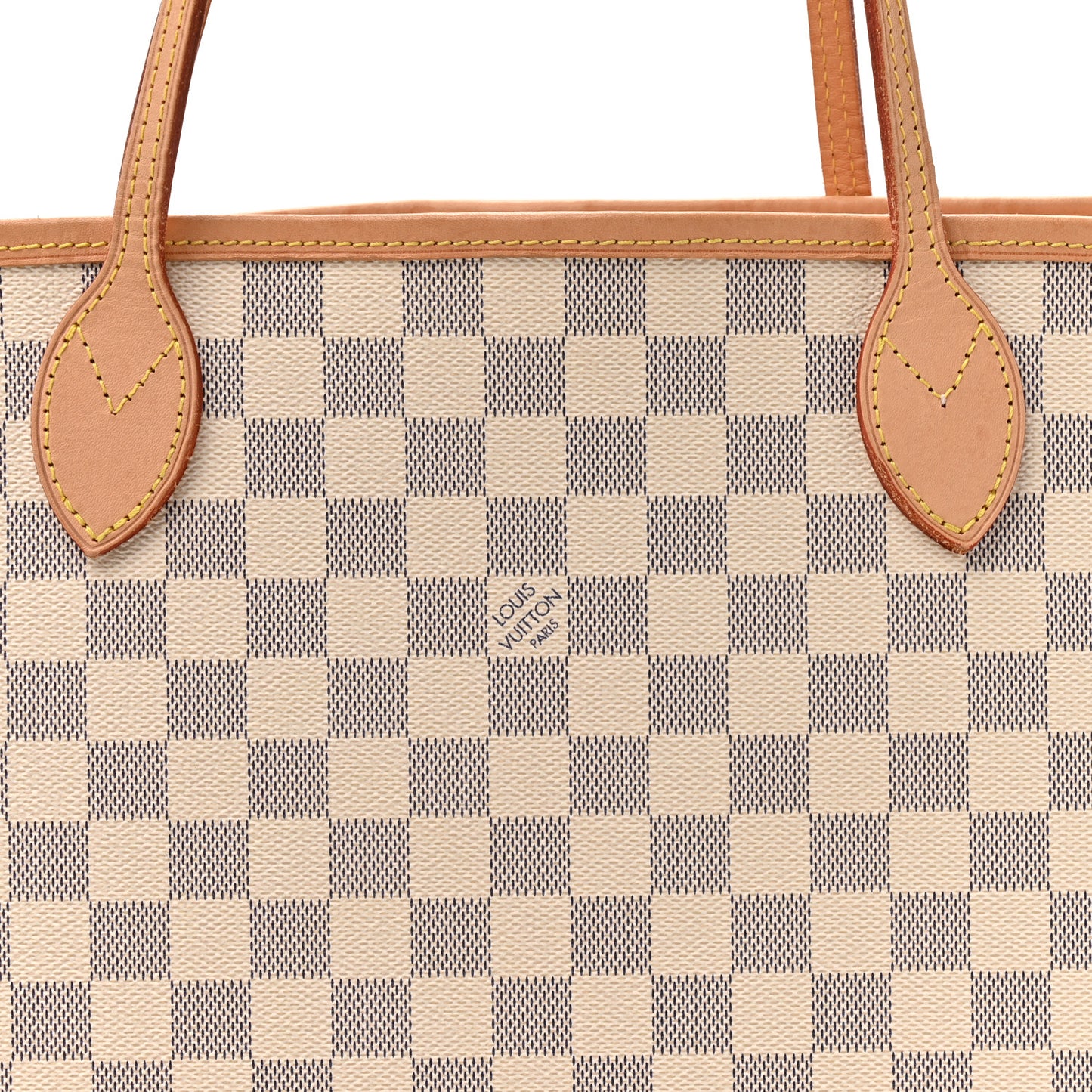 Damier Azur Neo Neverfull MM Rose Ballerine