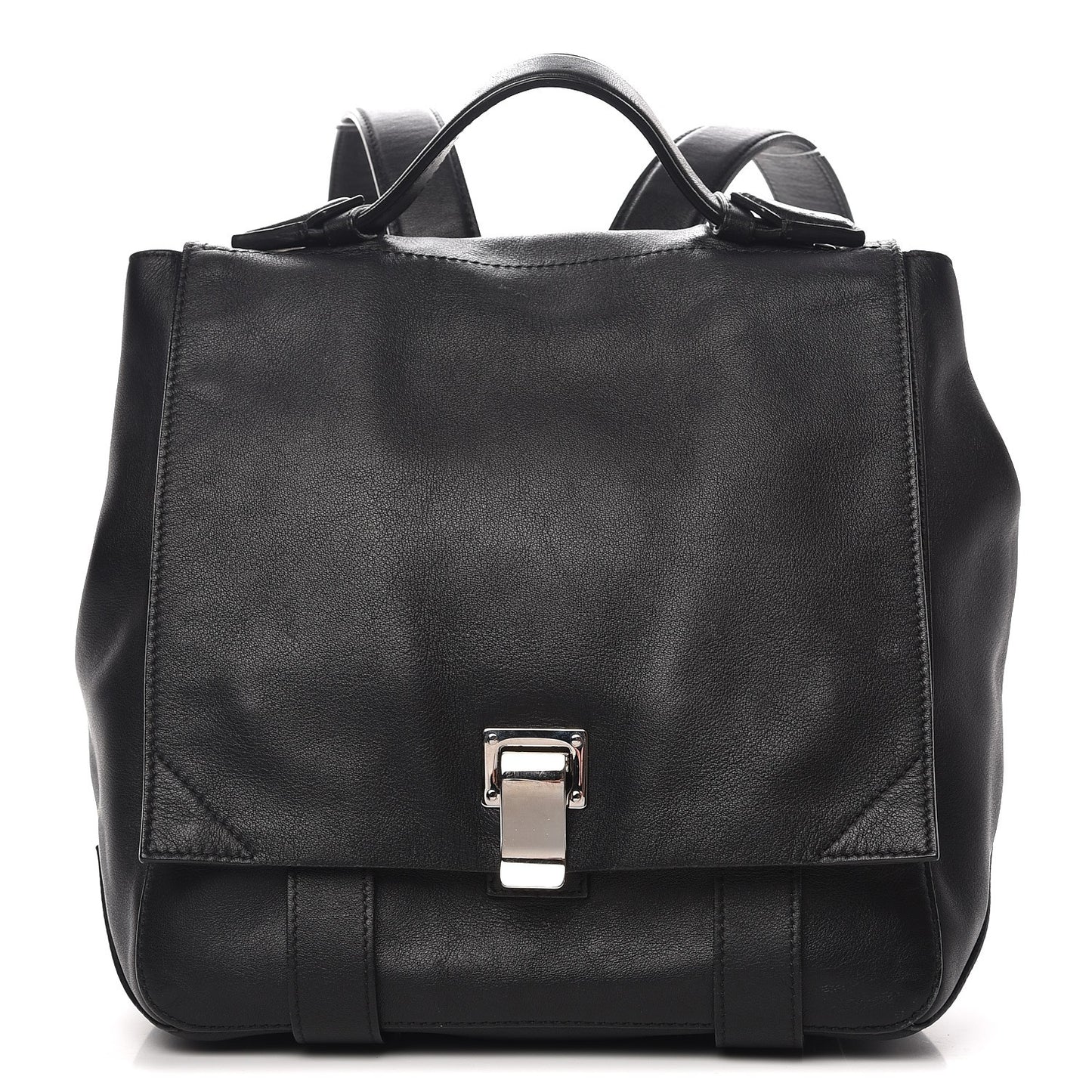 Calfskin PS Courier Backpack Black