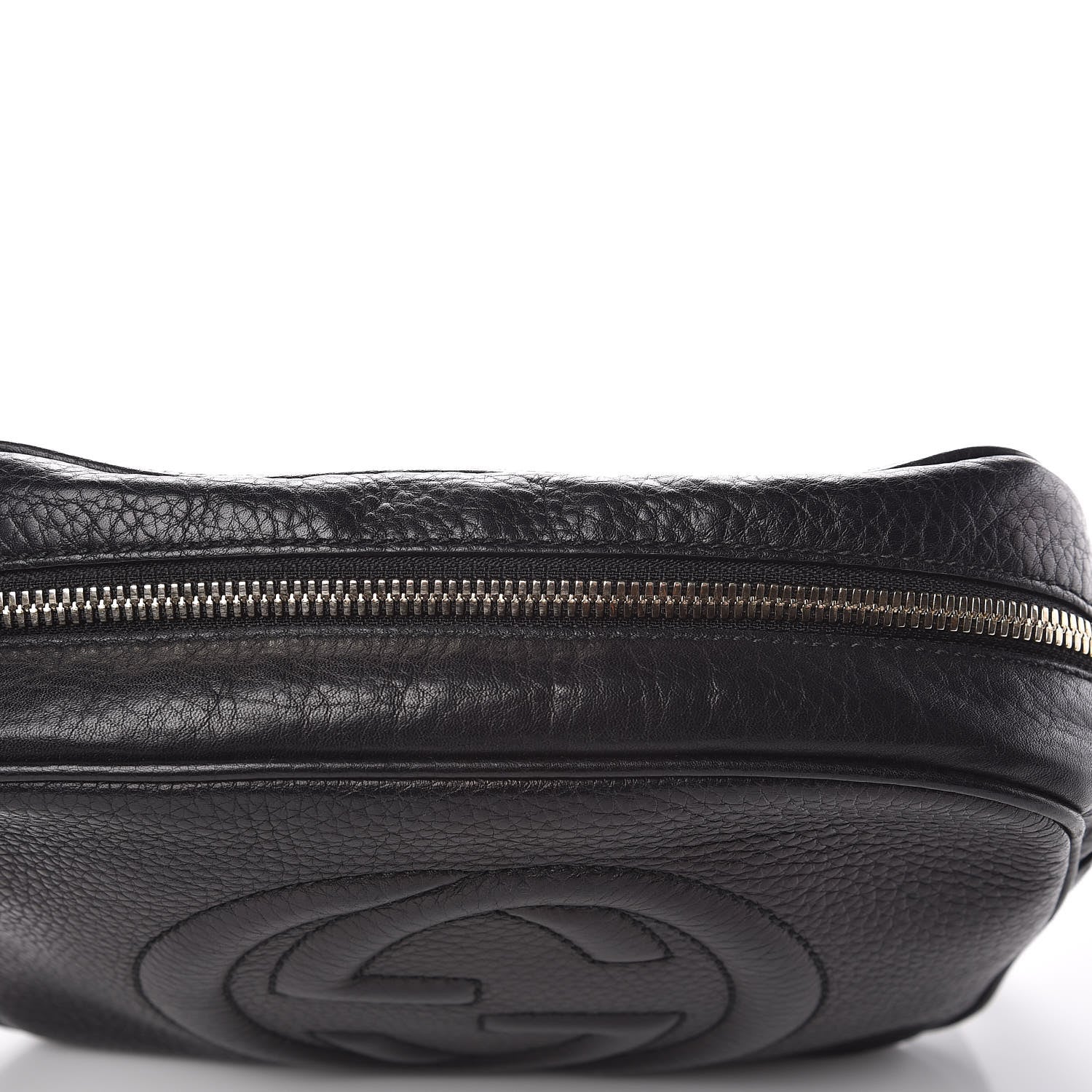 Gucci Pebbled Calfskin Small Soho Disco Bag Black 8 of 12