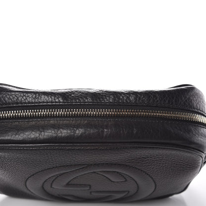 Gucci Pebbled Calfskin Small Soho Disco Bag Black 8 of 12