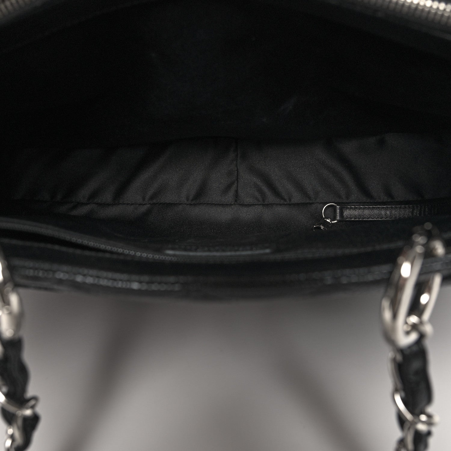 Chanel Caviar Quilted Grand Shopping Tote GST Black 6 of 11