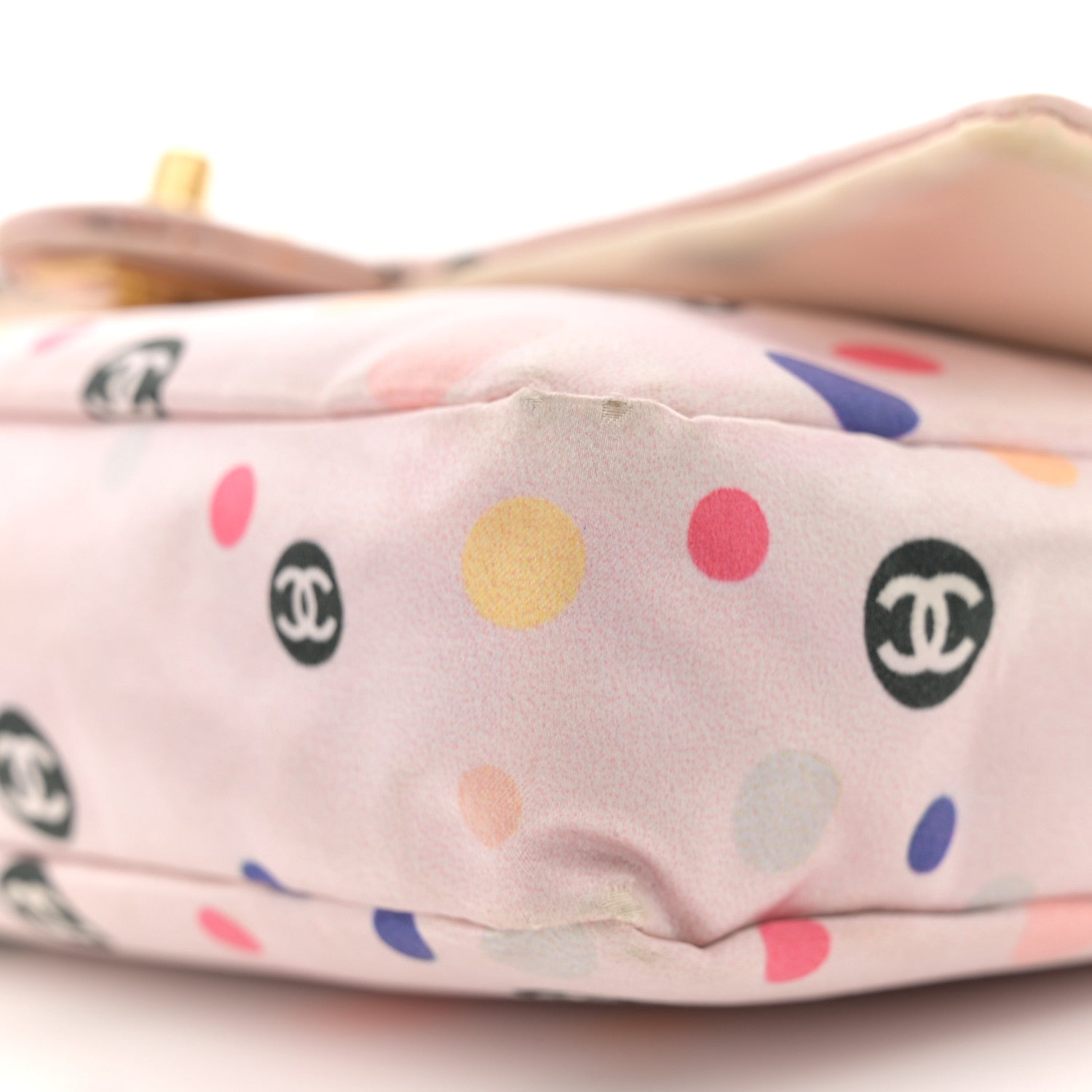 Chanel Satin Printed Small Single Flap Mutlicolor 10 of 11