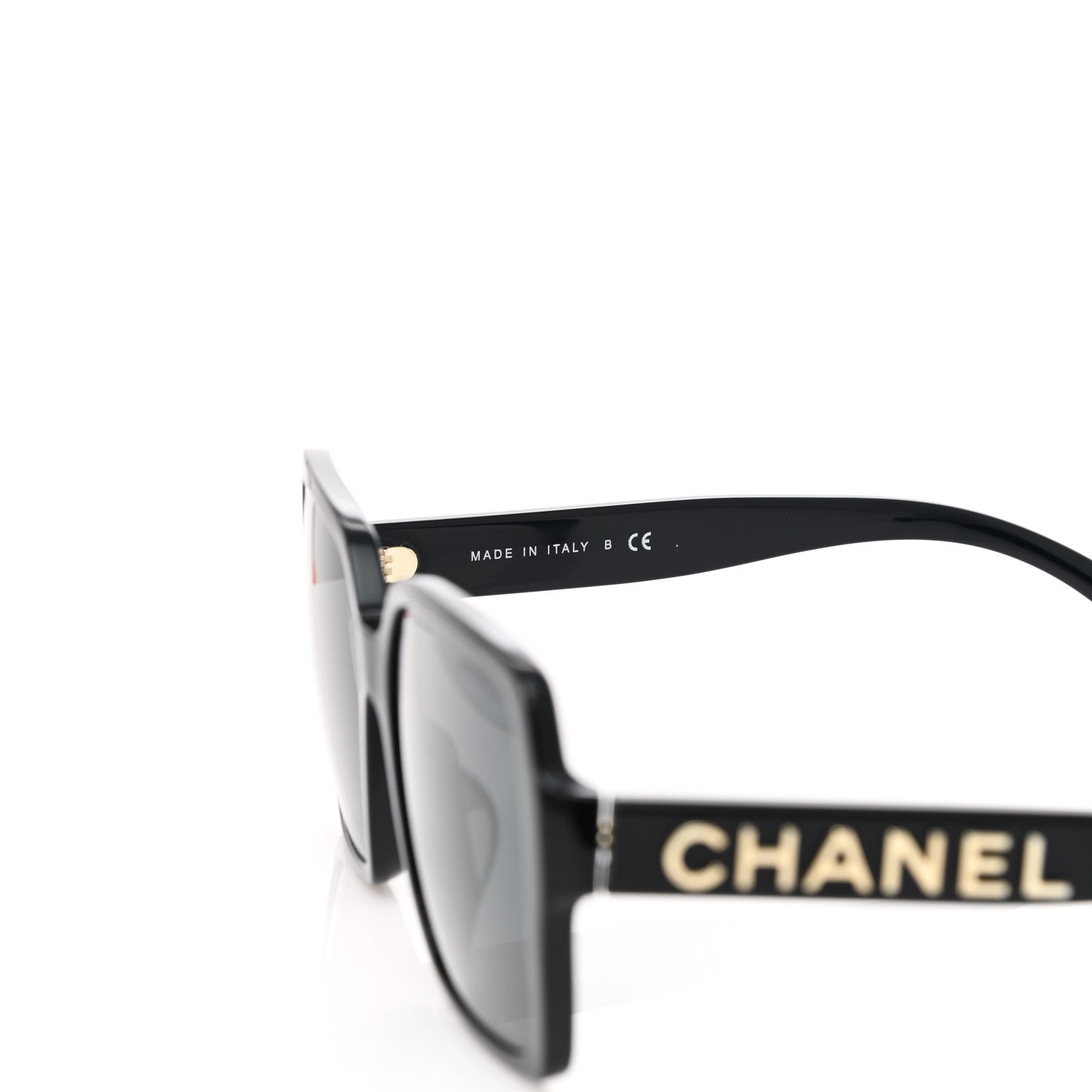 Chanel Acetate Square Sunglasses 5408-A Black 6 of 7