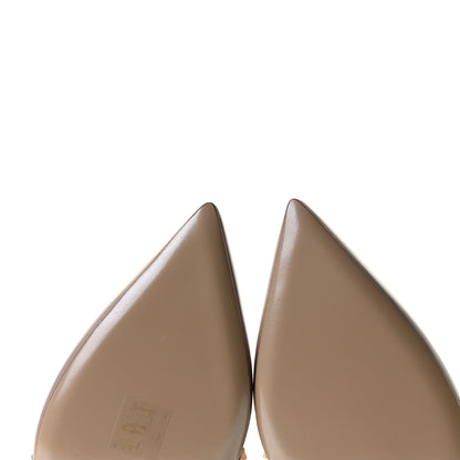 Valentino Garavani Nappa Rockstud Ankle Strap Pumps 40 Poudre 9 of 11