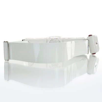 Christian Dior Beaded Sequin Street Chic Columbus Avenue Bag White 3 of 11