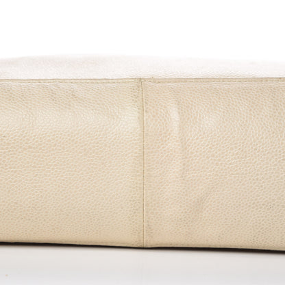 Chanel Caviar CC Shopper Tote Beige Clair 19 of 29