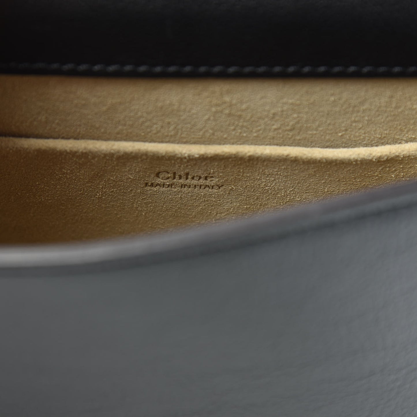 Calfskin Small Nile Bracelet Bag Black