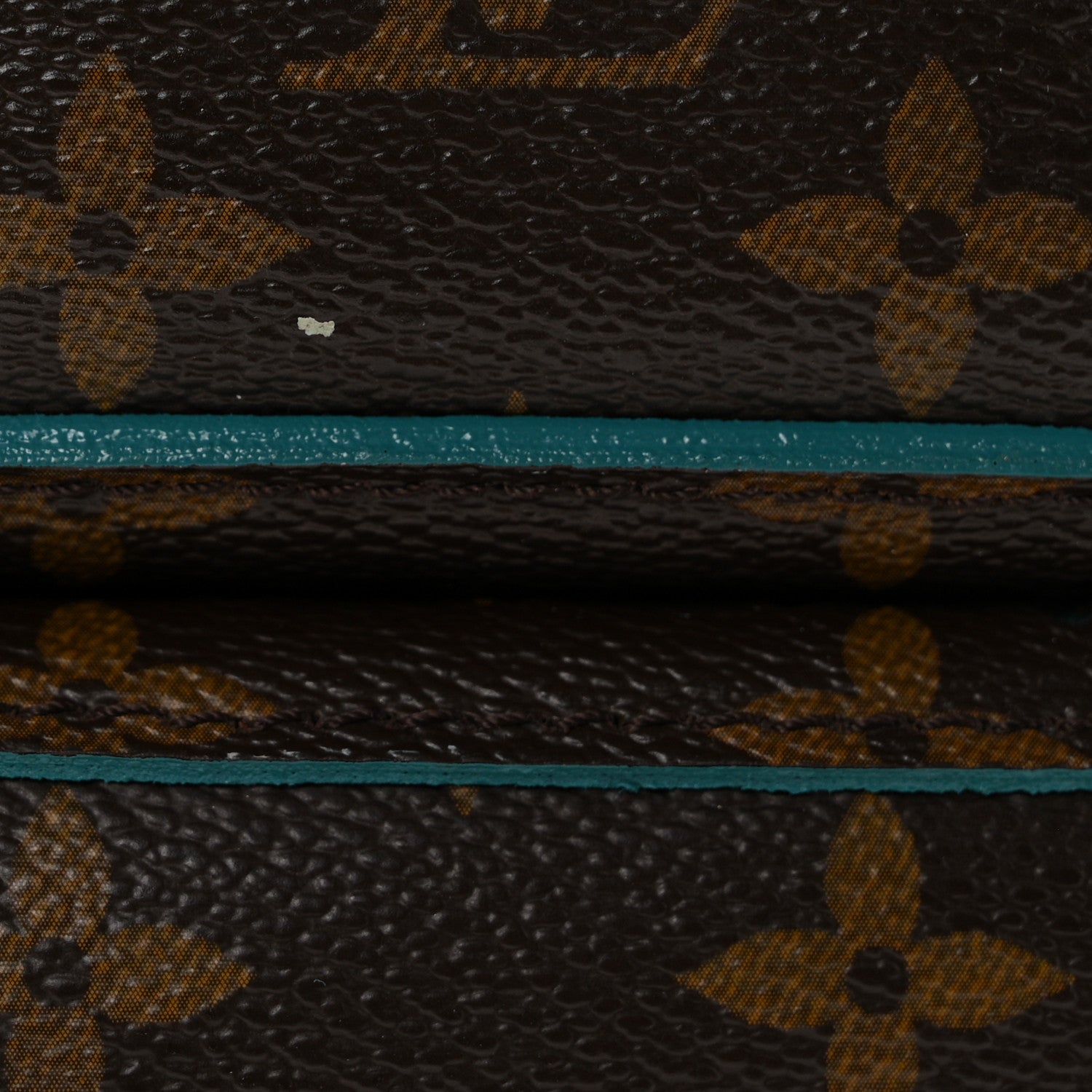 Louis Vuitton Monogram SC Flore Saumur Teal 10 of 10