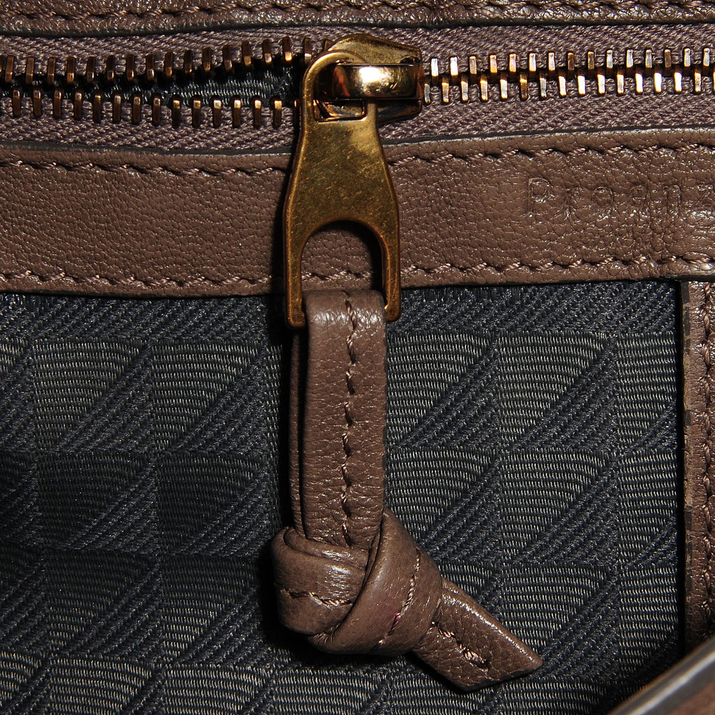 Lambskin Medium PS1 Satchel Smoke