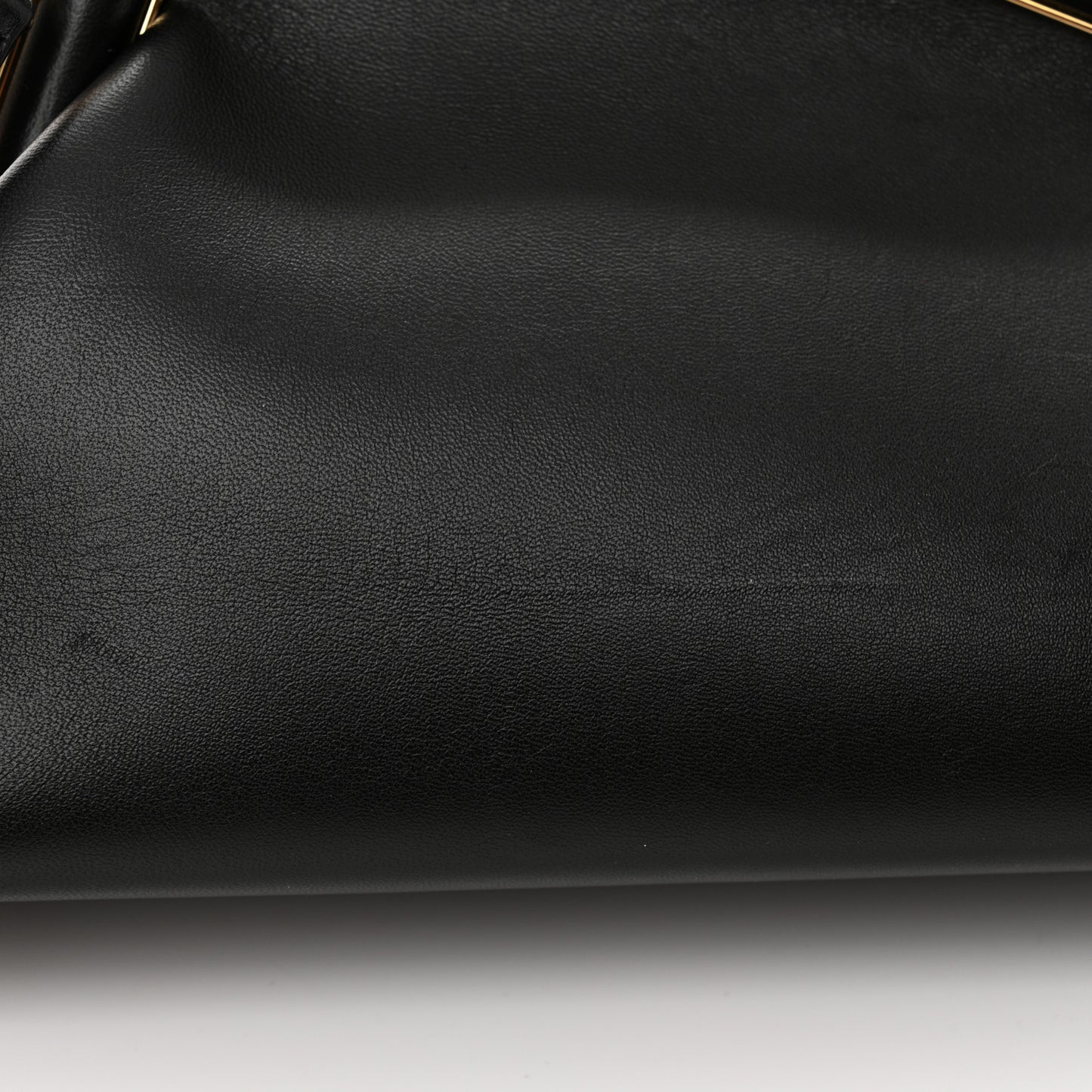 Shiny Nappa Small Fendi First Black