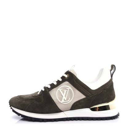 Louis Vuitton Calfskin Suede Run Away Sneakers 41 1 of 9