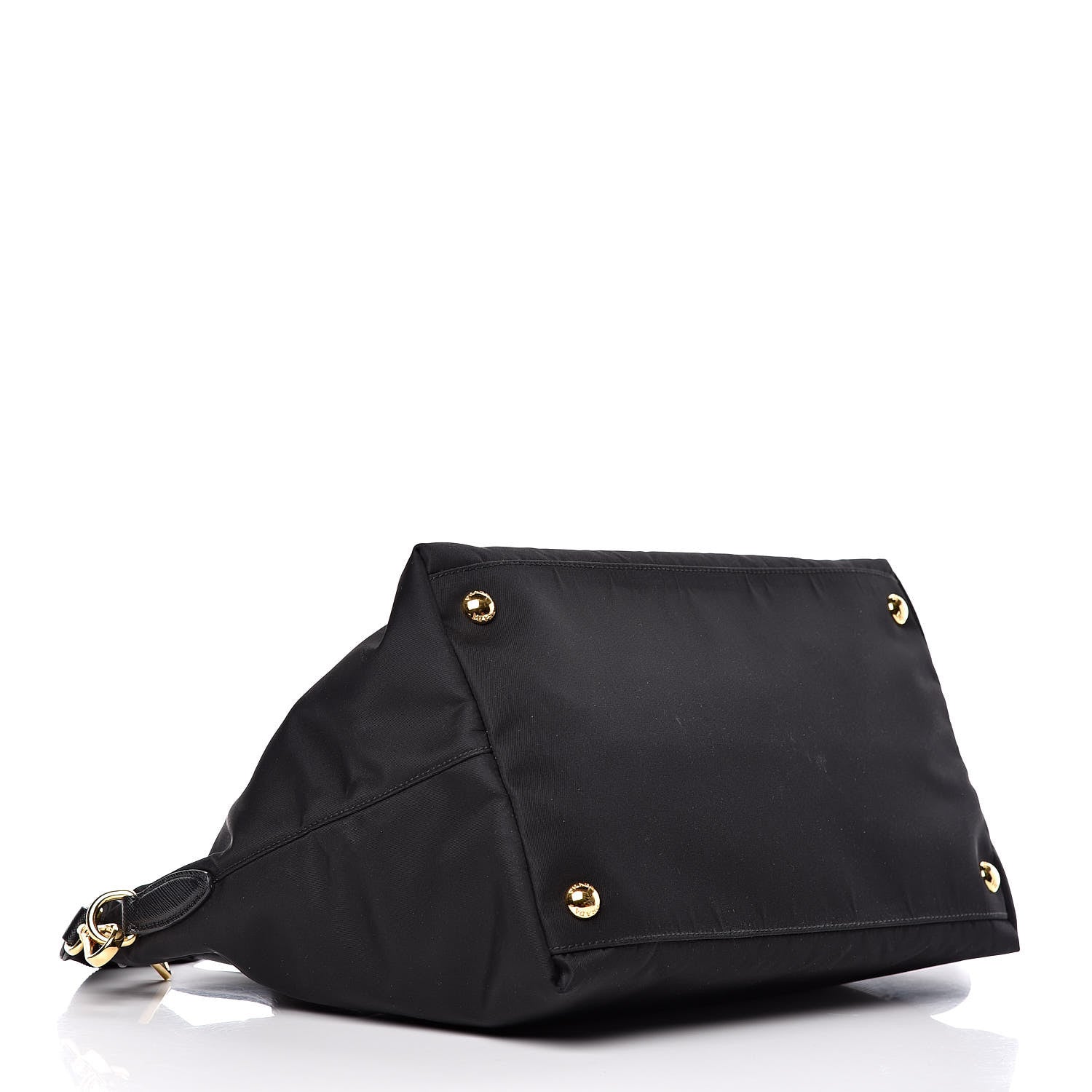Prada Saffiano Tessuto Nylon Tote Black 4 of 10