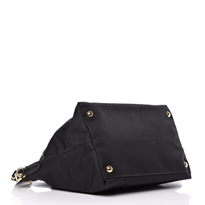 Prada Saffiano Tessuto Nylon Tote Black 4 of 10