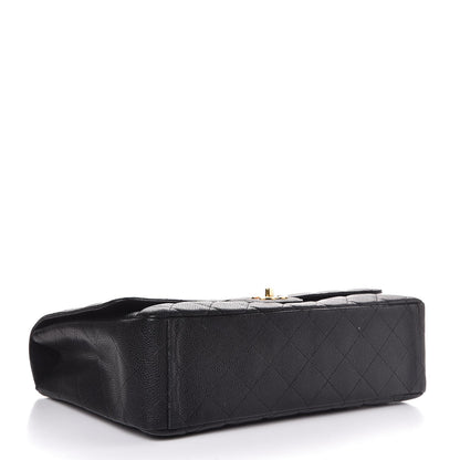 Chanel Caviar Quilted Maxi Single Flap Black 5 of 8