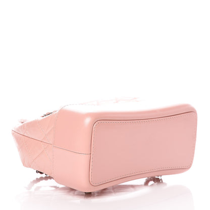 Chanel Aged Calfskin Quilted Small Gabrielle Backpack Pink 4 of 11