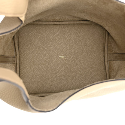 Hermes Taurillon Clemence Picotin Lock 22 MM Trench 5 of 10